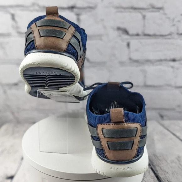 Cole Haan shoes, Grand Møtion, stitchlite, woven sneakers, blue, 9.5M - Picture 4 of 10
